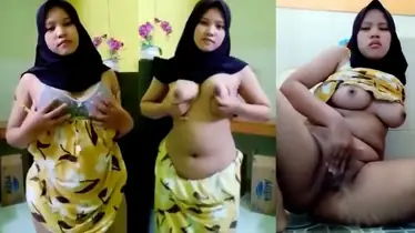 Tante Hijab Dasteran Goyang Ebot Liar